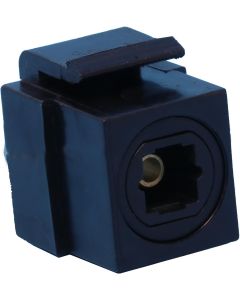 RiteAV Toslink Keystone Jack Coupler Female to Female - Black
